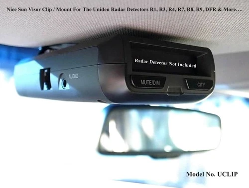 Nice Sun Visor Clip/Mount For The Uniden Radar Detectors R1, R3, R4, R4W DFR..