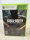 Call of Duty: Black Ops (Xbox 360, 2010) Complete w/ Manual - Tested Working
