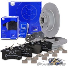 ATE BREMSSCHEIBEN Ø260 +CERAMIC BREMSBELÄGE HINTEN FÜR RENAULT FLUENCE MEGANE 3