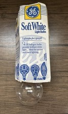 Vintage GE Soft White 75 Watt Light Bulbs NOS 2 Bulbs General Electric