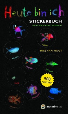 Heute bin ich - Stickerbuch | Mies Hout, Mies Van Hout | deutsch