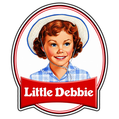 Little Debbie Logo #2 Sticker Waterproof Vinyl Decal Die-Cut Garage