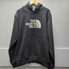 Image of The North Face Drew Peak Hoodie Black XL Mens Big Logo Pullover Hooded Sweatshir