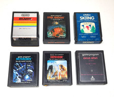 Atari 2600 Games (LOT OF 6) Atlantis, Star Ra...