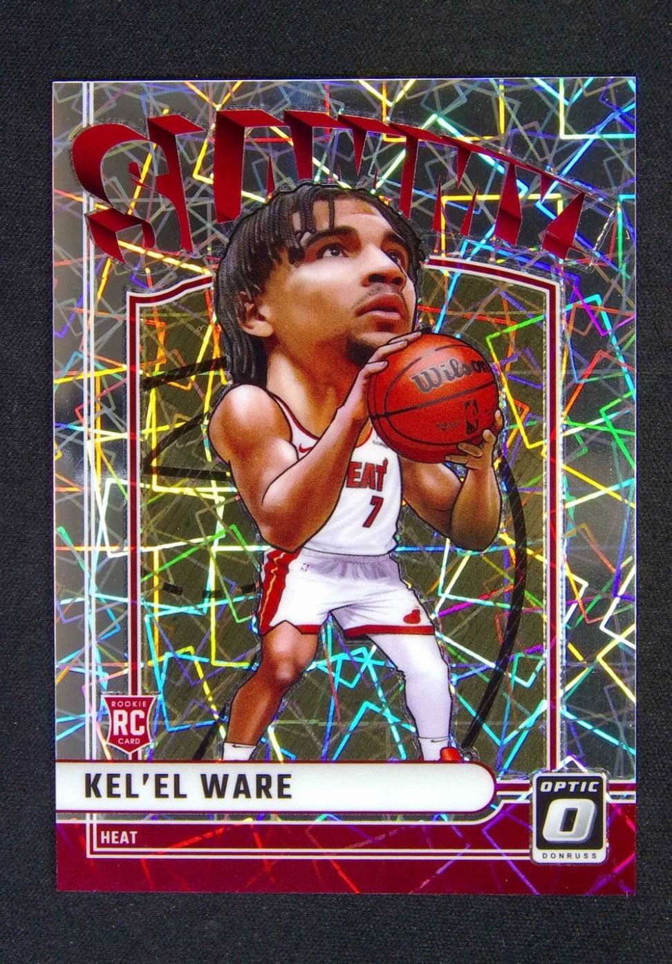 2024-25 Panini Donruss Optic Kel'el Ware #20 RC Rookie Slammy Lazer