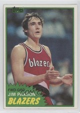 1981-82 Topps Jim Paxson #87 0c4