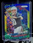 2025 Panini Prizm Choice Drake Maye Blue Yellow Green Prizm Patriots #165