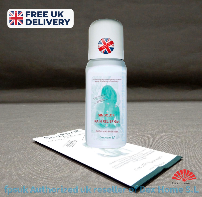 DEX HOME Sindolor Roll-on Gel 60ml for Muscle Aches and Joint Pain Relief