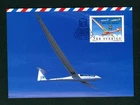2001 Sweden 5k DFS Weihl Glider. Aviation FDC Maximum Card. Maxi Postcard. PHQ