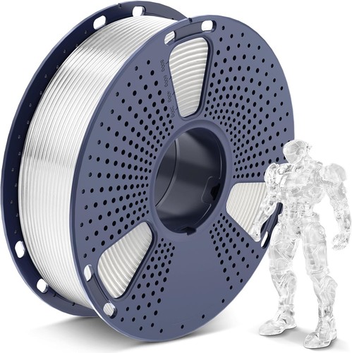 SUNLU 1KG Clear PLA 3D Printer Filament 1.75mm PLA 1KG Spool For FDM 3D Printers