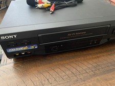 Sony SLV-N51 Vhs Player With Remote/av Cables Fast Shipping  Works Great