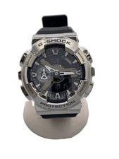 CASIO G-SHOCK Analog Digital Quartz Rubber Black Watch Excellent JAPAN