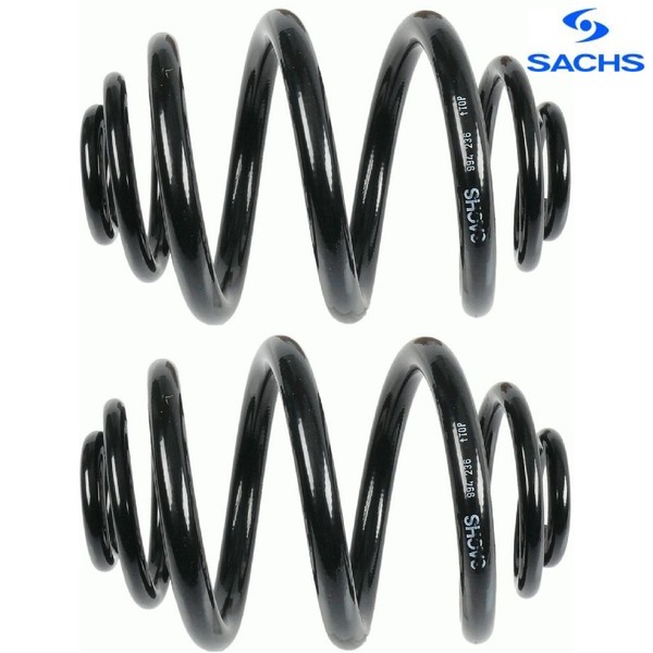2X Fahrwerksfeder Sachs 994236 2 Federn Satz Federnsatz FüR Skoda FüR Vw-image