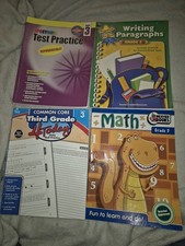 Lot Of 4 3rd Grade Workbooks #100