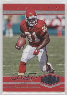 2017 Panini Plates & Patches Legends /75 Priest Holmes #161 0im