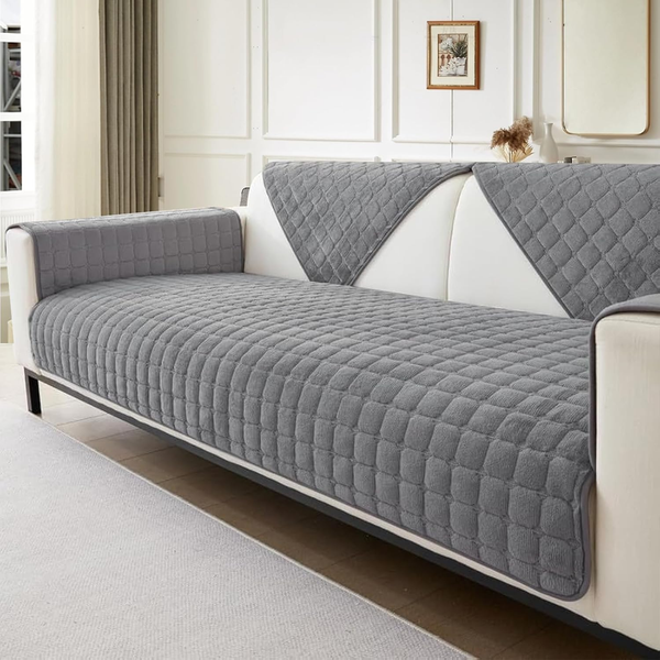Sofabezug 1 2 3 4 Sitzer, L Form SofaüBerwurfe, Ecksofa Sofa üBerzug Pets Dog Co-image