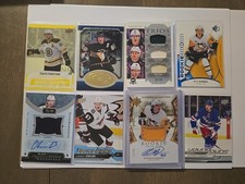 NHL Lot #5. 3 Color Trio Jersey,  Jersey Auto, Patch Auto, Young Guns, +3.