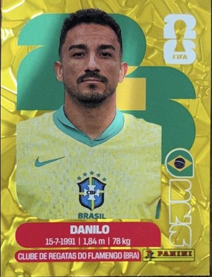 Brazil Complete Your Set World Cup 2026 Exclusive Gold Crumple Stickers