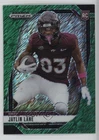 2025 Panini Prizm Draft Picks Football Green Shimmer Jaylin Lane #147