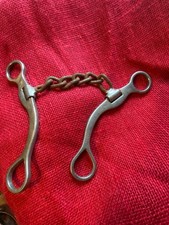 Classic Equine Long shank used western chain bit free shipping