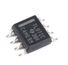 2pcs TI TL071CDR SOP8 JFET Input Operational Amplifier