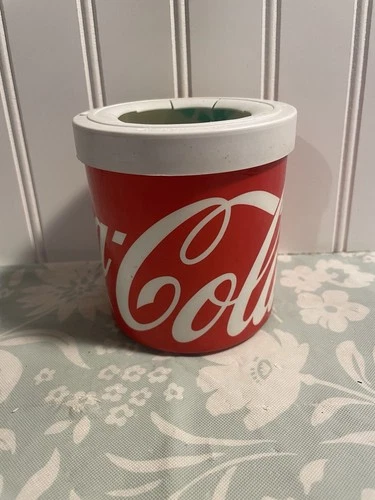 Vintage The Fridge Coca-Cola Koozie Can Holder Cooler Coozie Koolie Lifoam