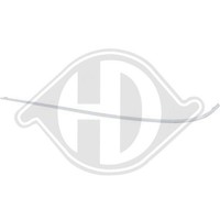 1X Zier /Schutzleiste StoßFäNger Diederichs 1615269 FüR Mercedes Benz Hinten Lin