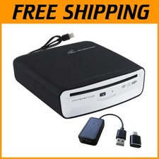 Portable Bluetooth Car CD Player with USB Connection