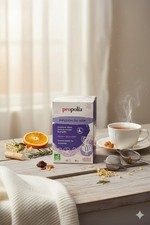 Infusion du Soir BIO Propolia – Sommeil & Détente – Propolis, Guimauve, Romarin
