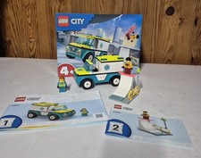 Lego City 60403 "Notfall Krankenwagen" mit Box und Anleitung