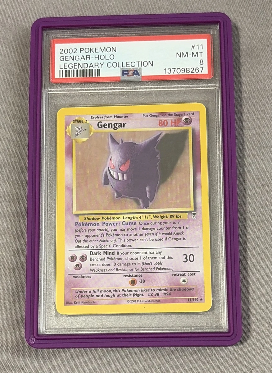 Gengar Pokémon TCG Legendary Collection Individual Collectible
