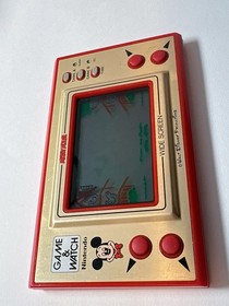 NINTENDO GAME AND & WATCH Mickey Mouse 1981 Wide Screen From Japan Very Rare