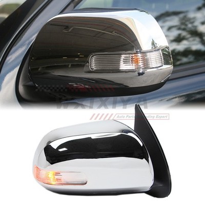 Chrome Side Mirror For Toyota Hilux Vigo 2012-2014 Exterior W/ Turn 5 Pin Right