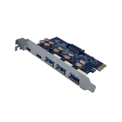 PCI-E 1X USB-Erweiterungskarte 5 Gbit/S 3xUSB-A + 2xUSB-C PCIE auf USB3.2 G5935