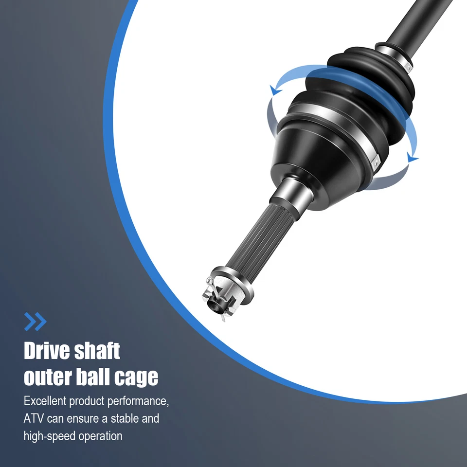 2x Ejes articulados CV delantero derecho izquierdo para Polaris Sportsman 450 4X4 2007-2020 Foto 3 de 4