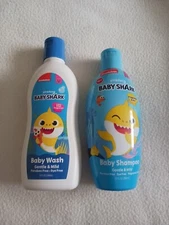 Baby Shark Shampoo & Baby Wash Duo 10 oz. Nickelodeon Brand New Gentle & Mild 