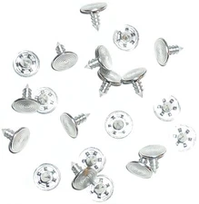JEAN BUTTON SPIKES 9MM, NO SEW, HAMMER ON, CHOOSE QUANTITY