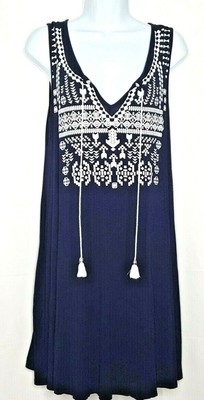 navy blue tank top dress