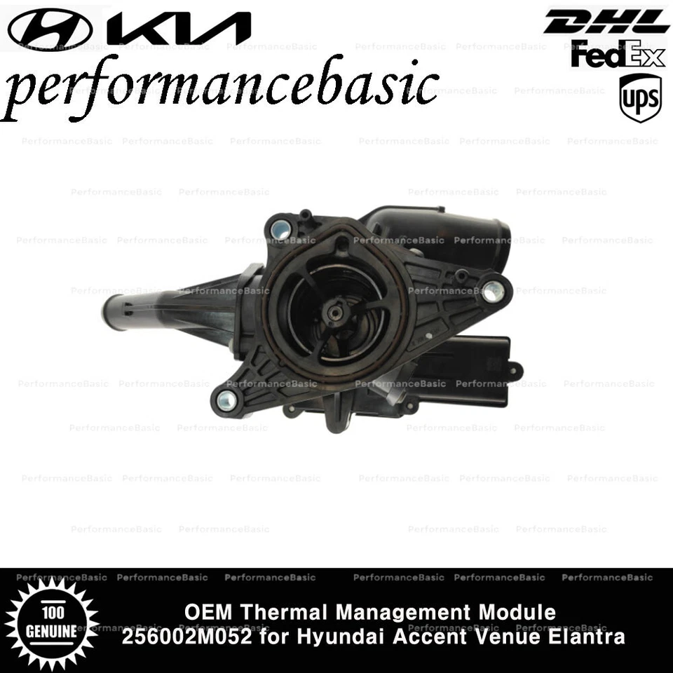OEM Thermal Management Module 256002M052 for Hyundai Accent Venue Elantra - Image 2 of 3