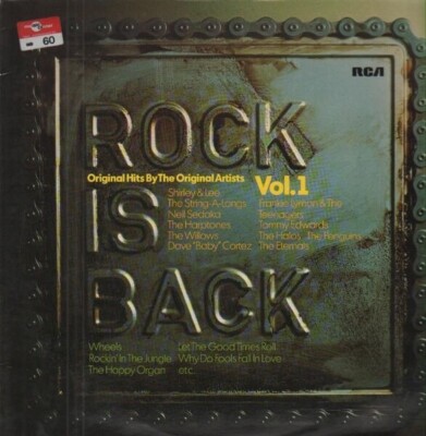 LP The Willows, The Halos a.o. Rock Is Back, Vol. 1 NEAR MINT RCA Internation