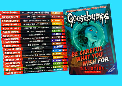Goosebumps Reissue Series w/ Orange Bindings: CHOOSE TITLES: R.L. Stine