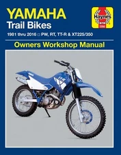 Yamaha PW50/80, TTR90/250, XT225/350 Repair Manual 1981-2016