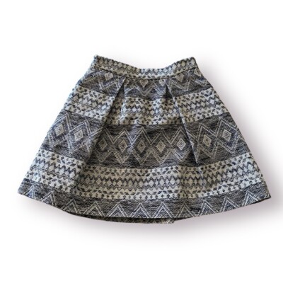 3.1 Phillip lim pleated cotton linen native textile mini skirt pockets 2