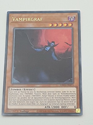 Yu-Gi-Oh Einzelkarte Vampirgraf Ultra Rare NM 1st
