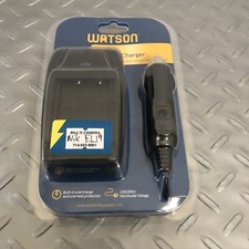 Watson Compact AC/DC Charger for NB-6L, NB-6LH, or DMW-BCM13 Battery