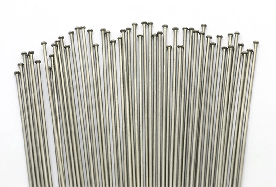 32/36/44pcs 2mm Titanium Alloy MTB Road Bike Wheelgroup Bicycle Spokes 180-300mm - Image 2 of 4