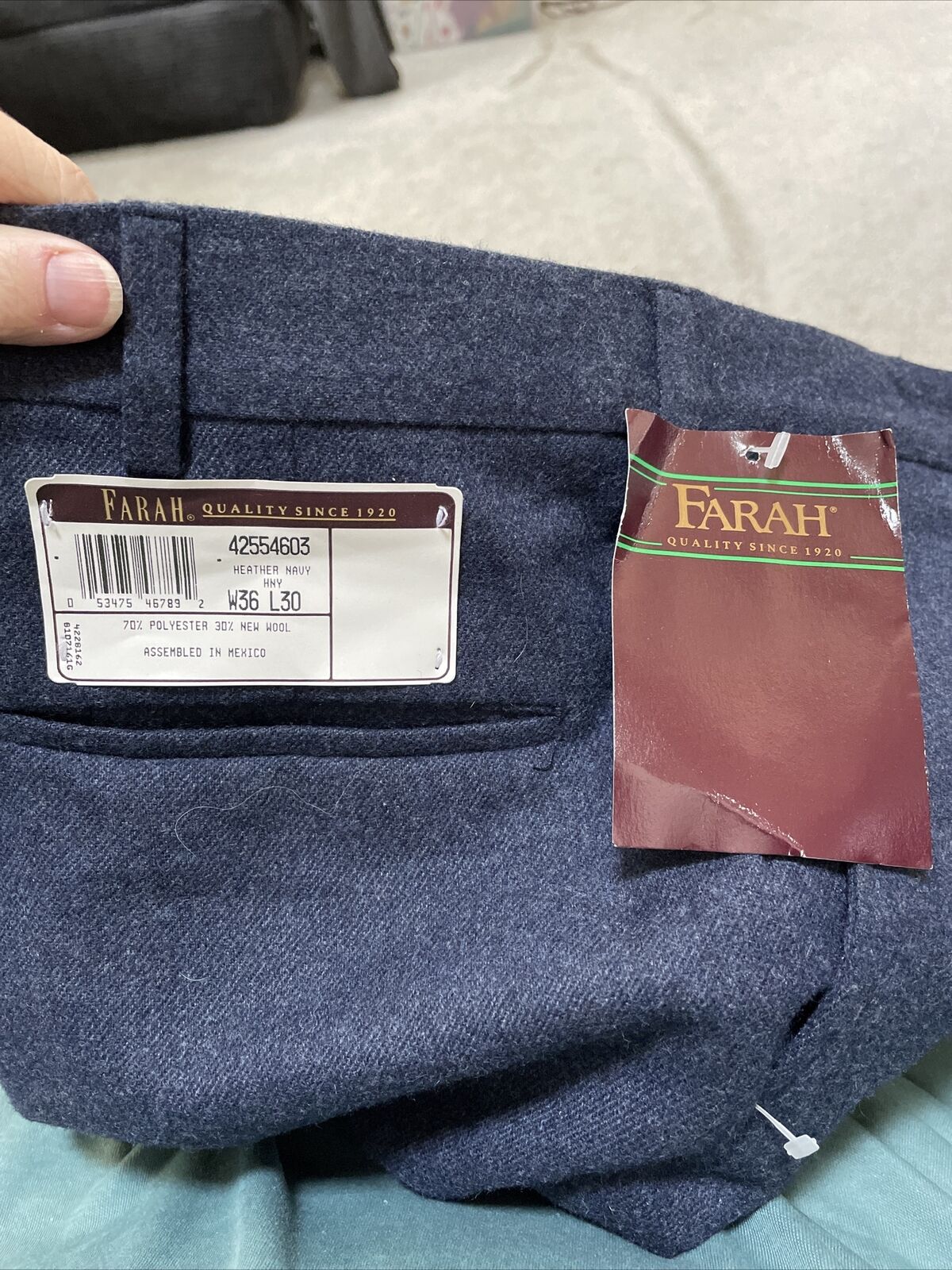 everyone FARAH slacks black XL 新品未使用 完売thehc - スラックス