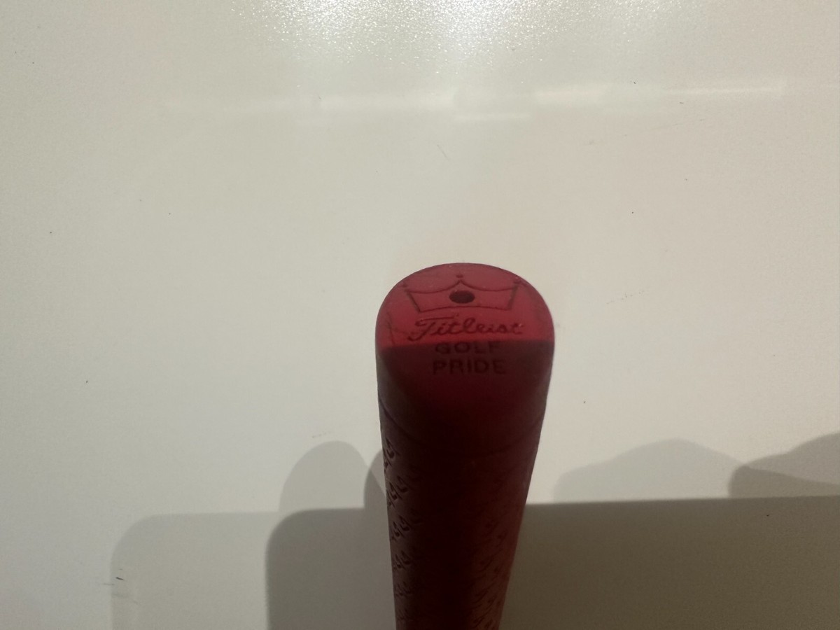 Scotty Cameron - ベビーt  レッド　グリップ　中古品 RARE Scotty Cameron Baby T Putter Grip Titleist 3-Point