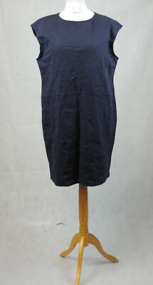Jaeger Etuikleid mit angeschnittenen Ärmeln marine Größe L UVP 89£ CR009 KK 03