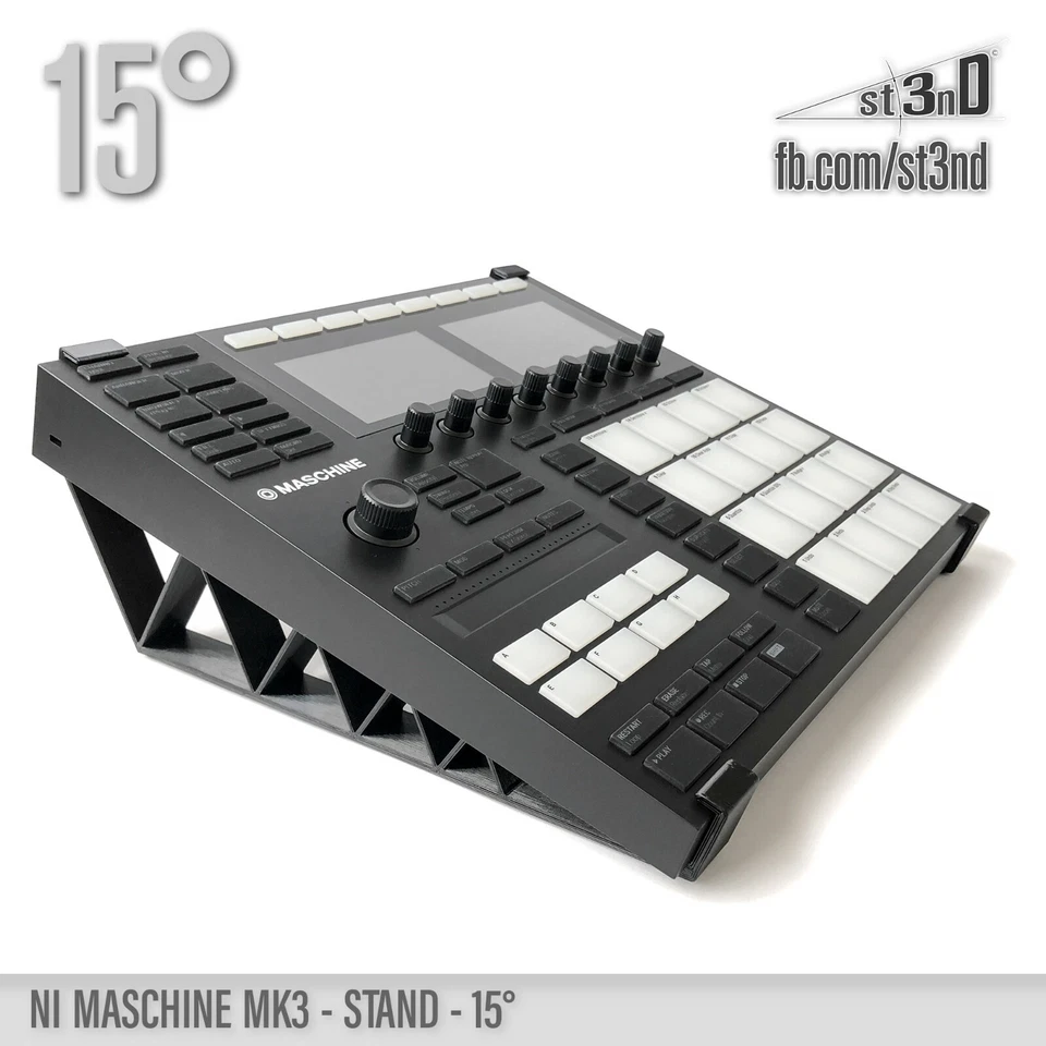 STÄNDER für NATIVE INSTRUMENTS MASCHINE Mk3 - 15°